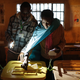 A woman (R) is helped by an electoral agent (L) to cast her vote in the general elections at a polling station in Moipei in Kajiado County, some 80km south of the capital Nairobi, Kenya, 08 August 2017. Kenyans are casting their votes to elect their leaders in general elections where incumbent President and the leader of the ruling Jubilee coalition Uhuru Kenyatta is being challenged by popular opposition leader Raila Odinga who leads The National Super Alliance (NASA) coalition. Many fear the possibility of the post-election violence.